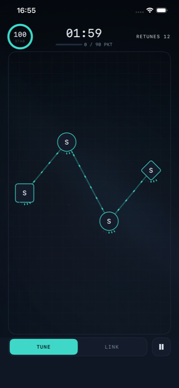 OrbiWeave Grid — Live Simulation